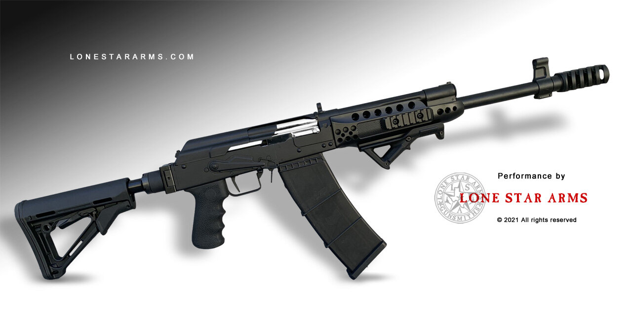 Lone Star Arms Signcutter VLR build, right side